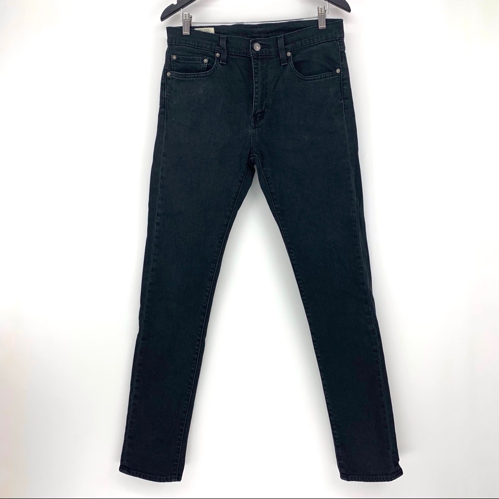 Levi's Men's 510 Skinny Fit Black Jeans, 32 x 34